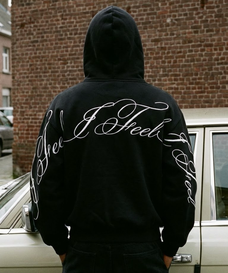 Y2K Gothic Zip-Up Hoodie